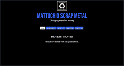 Desktop Screenshot of mattuchiometal.com